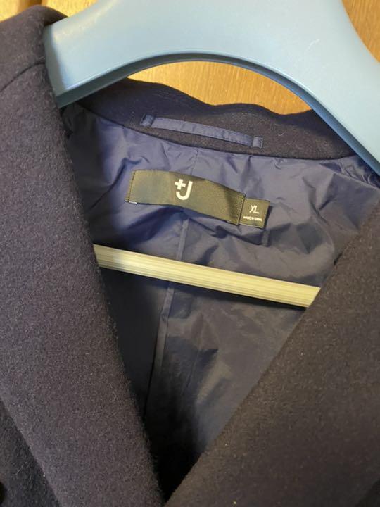 ユニクロ 2020AW XL m8XMN-m10711561217 J ダブルフェイスダブルブレストコート 豊富な新品