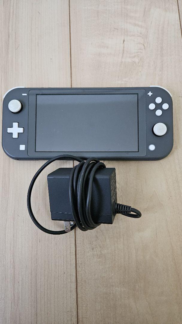 Switch Lite グレー 本体 ACアダプター付き