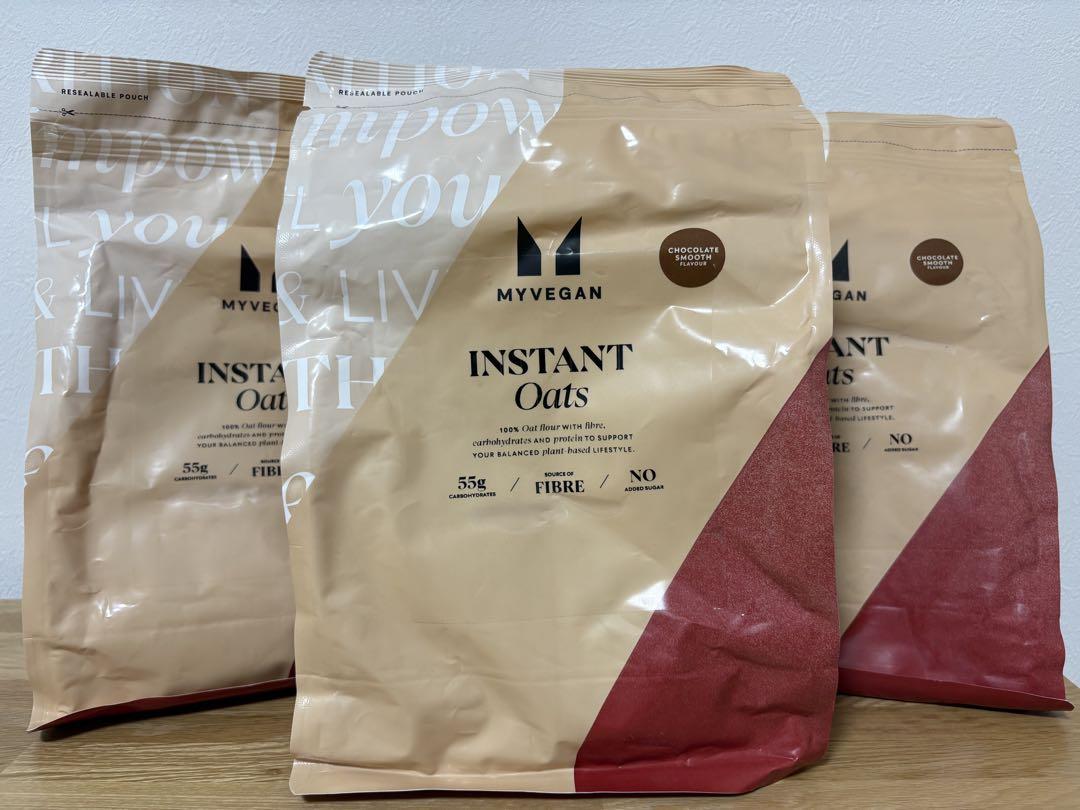 マイプロテイン　インスタントオーツ　チョコレートスムーズ　1キロ✖️3セット