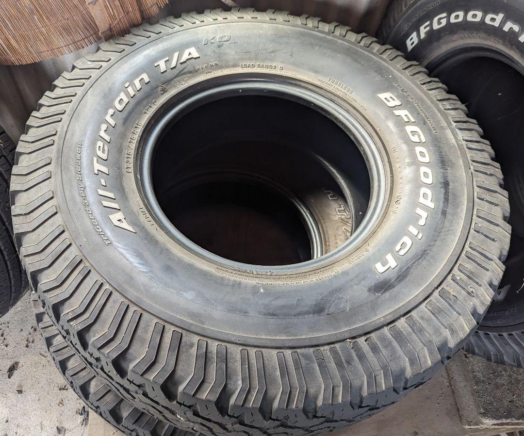 BFグッドリッチ中古タイヤ4本セット 315/75R16 - メルカリ