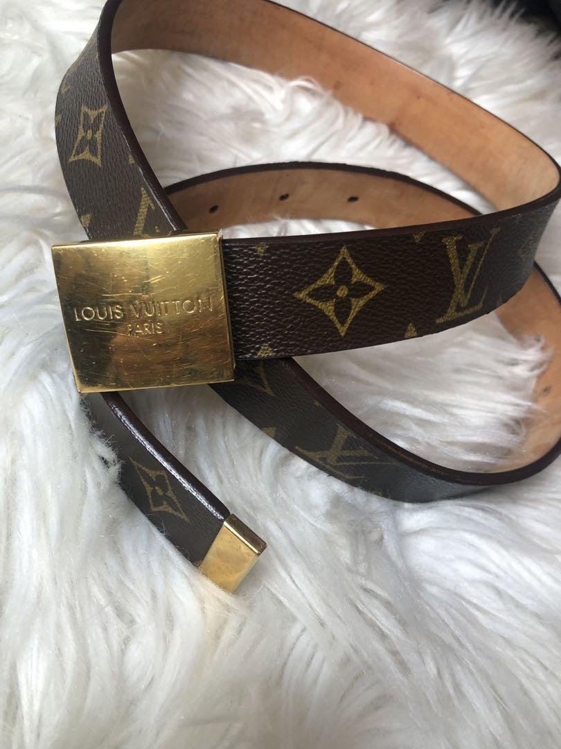 LOUIS VUITTON★ルイヴィトン★ベルト★モノグラム★サンチュールキャレ