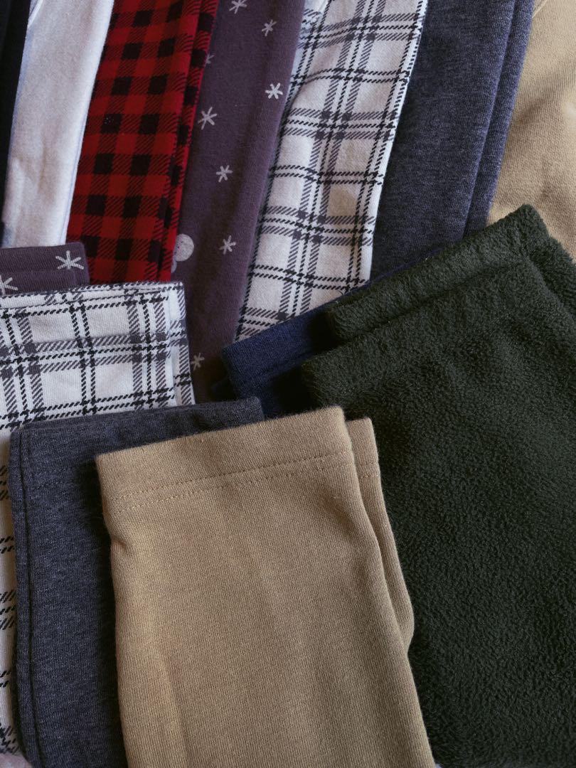 中古品☆美品☆UNIQLO☆フリースレギンス☆120