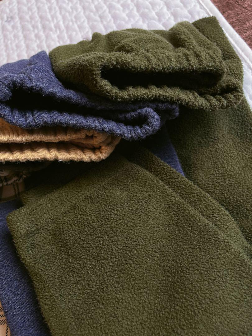 中古品☆美品☆UNIQLO☆フリースレギンス☆120