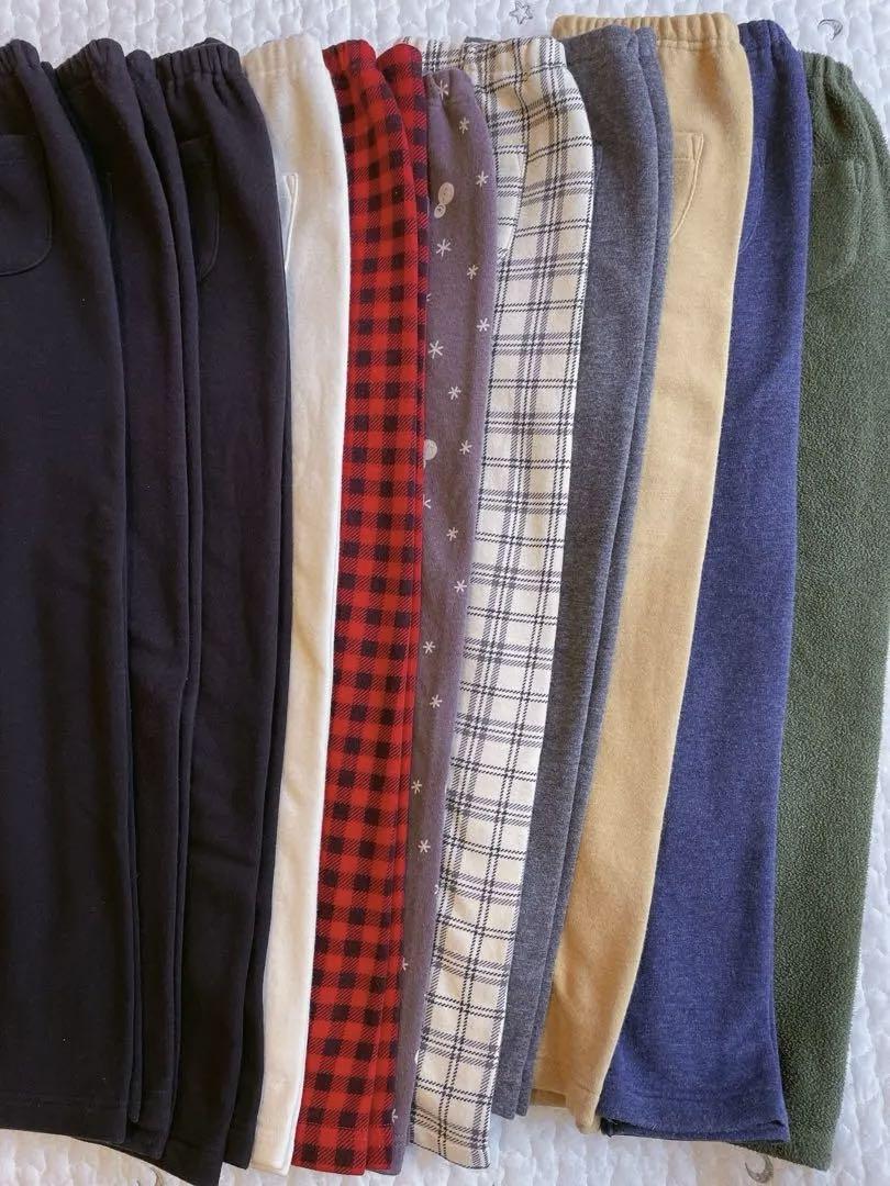 中古品☆美品☆UNIQLO☆フリースレギンス☆120