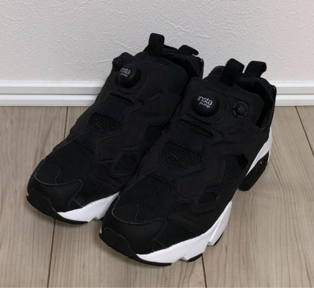 24.5cm 良品 REEBOK INSTA PUMP FURY OG ブラック