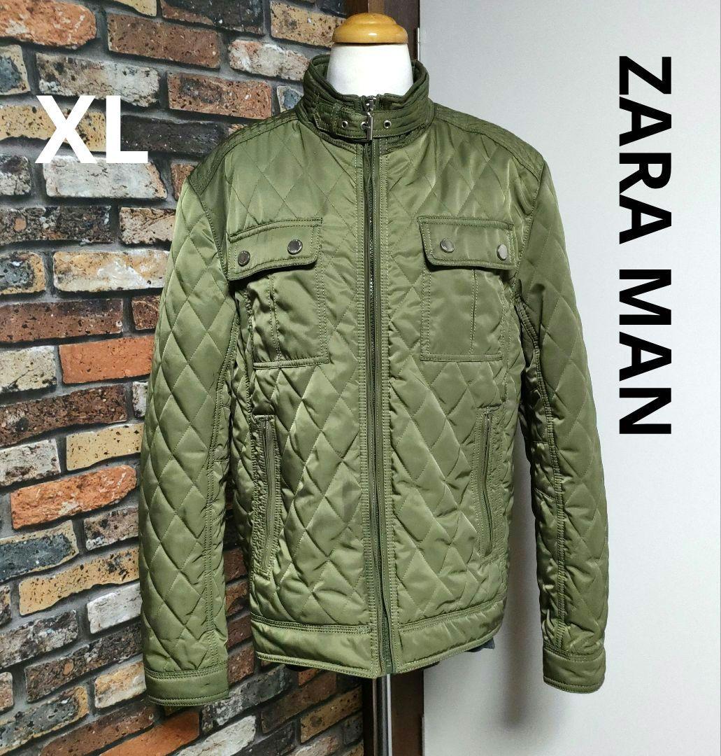 ZARA MAN ブルゾン ミリタリー キルティング XL カーキ - メルカリ ZARA MAN ブルゾン ミリタリー キルティング XL カーキ - メルカリ