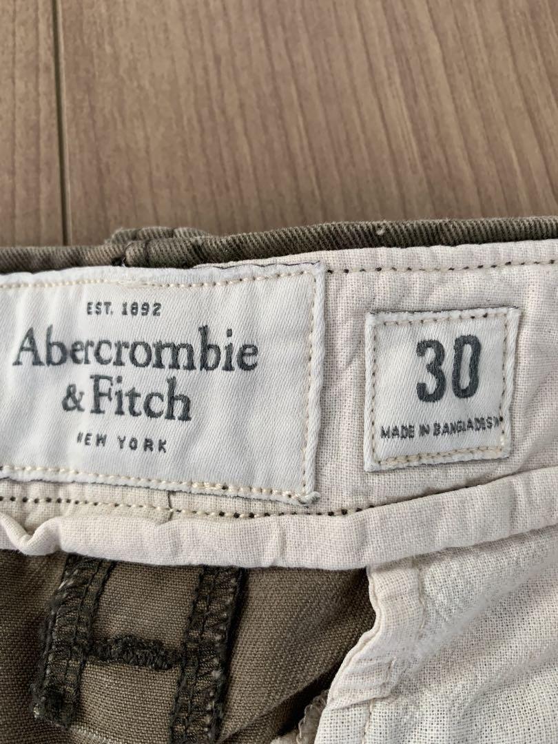 Abercrombie & Fitch 迷彩カーゴショートパンツ サイズ30
