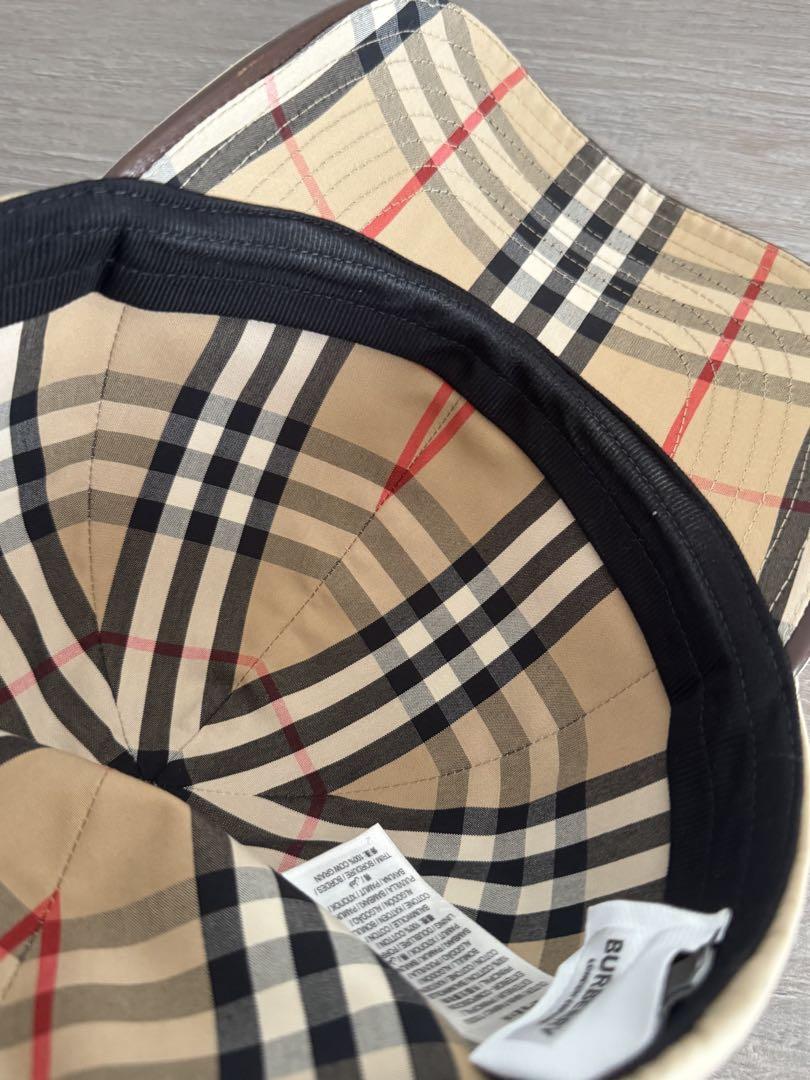24日まで値下げ　Burberry バーバリー　ベージュ　キャップ　Lサイズ 24日まで値下げ Burberry バーバリー ベージュ キャップ Lサイズ