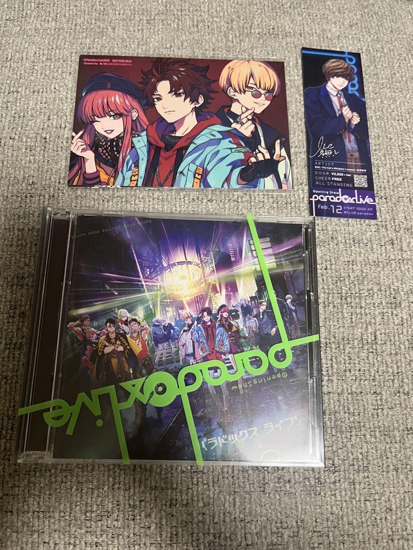 paradox live パラライ アルバムCD 特典付き - メルカリ