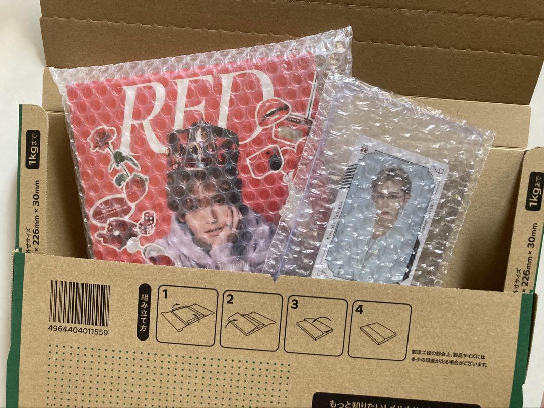 新品 山田涼介 ファミクラ限定Deep RED盤 ライビュ特典