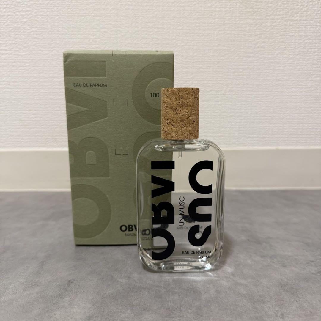 【美品】Obvious アンムスク 100ml 箱付き
