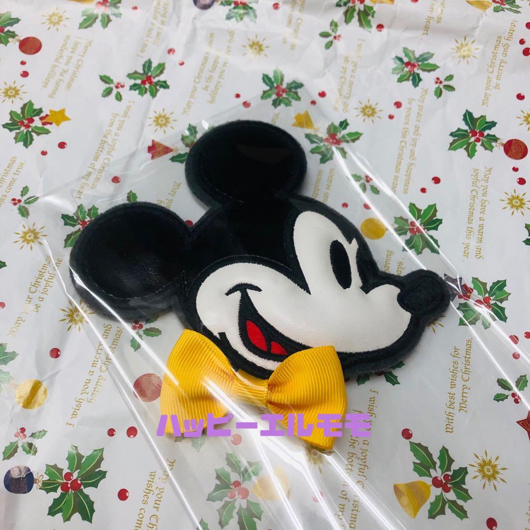 激レア　ミッキー　パッチン　ヘアピン　ヘアクリップ　ディズニーリゾート