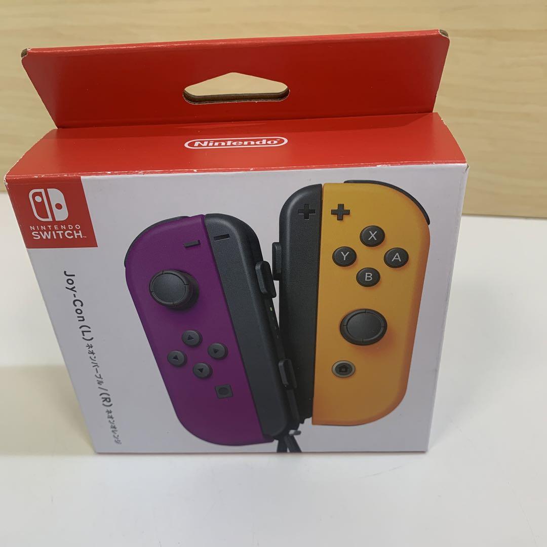 Nintendo JOY-CON (L)/(R) ネオンパープル/ネオンオレンジ Joy-Con(L) ネオンパープル/(R) ネオンオレンジ | My Nintendo