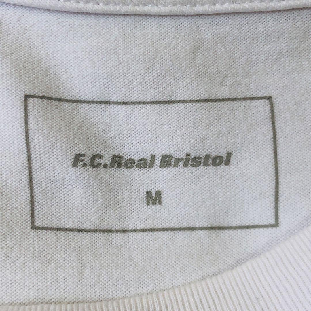 人気デザイン】FCRB ビッグスター ワッペンロゴ 白 Mサイズ Tシャツ