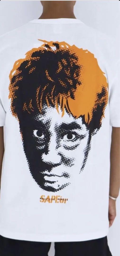 【SALE】
 SAPEur浜ちゃんオレンジtee Tシャツ/カットソー(半袖/袖なし)