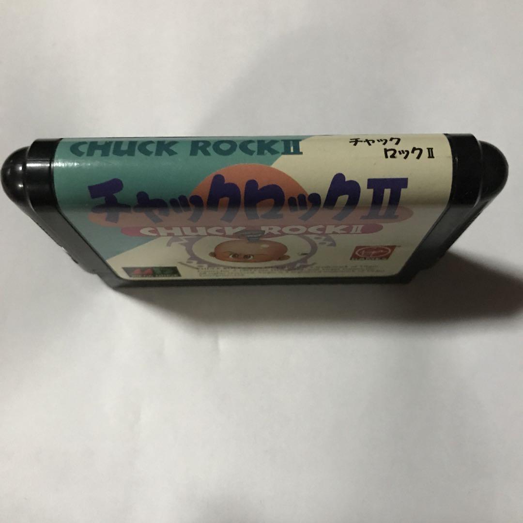 国内正規品)チャックロック2 メガドライブ MD - メルカリ 国内正規品)チャックロック2 メガドライブ MD - メルカリ