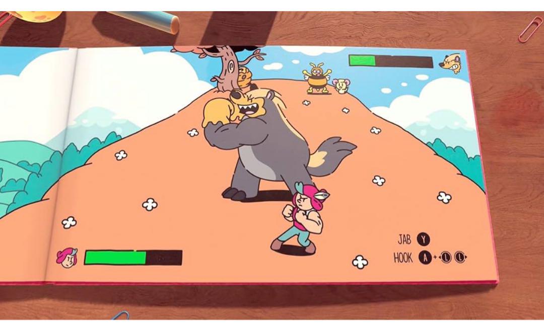 The Plucky Squire switch