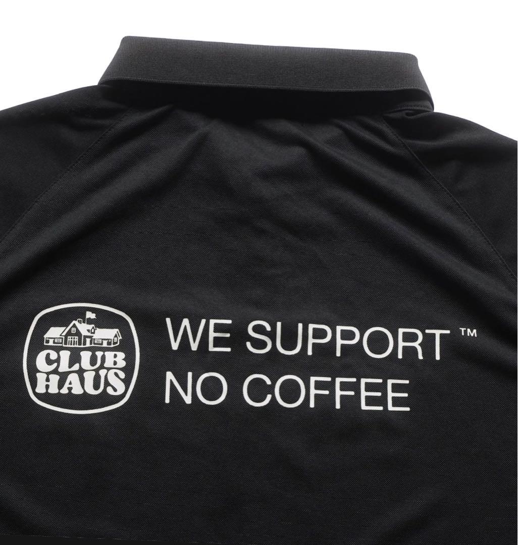 NO COFFEE × CLUBHAUS POLO SHIRT S/S