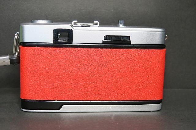 OLYMPUS TRIP 35 鮮やかな レッド レザー調 - rehda.com
