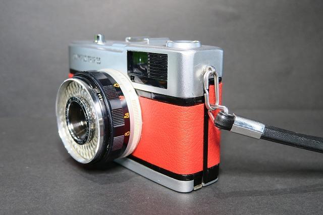 OLYMPUS TRIP 35 鮮やかな レッド レザー調 - rehda.com