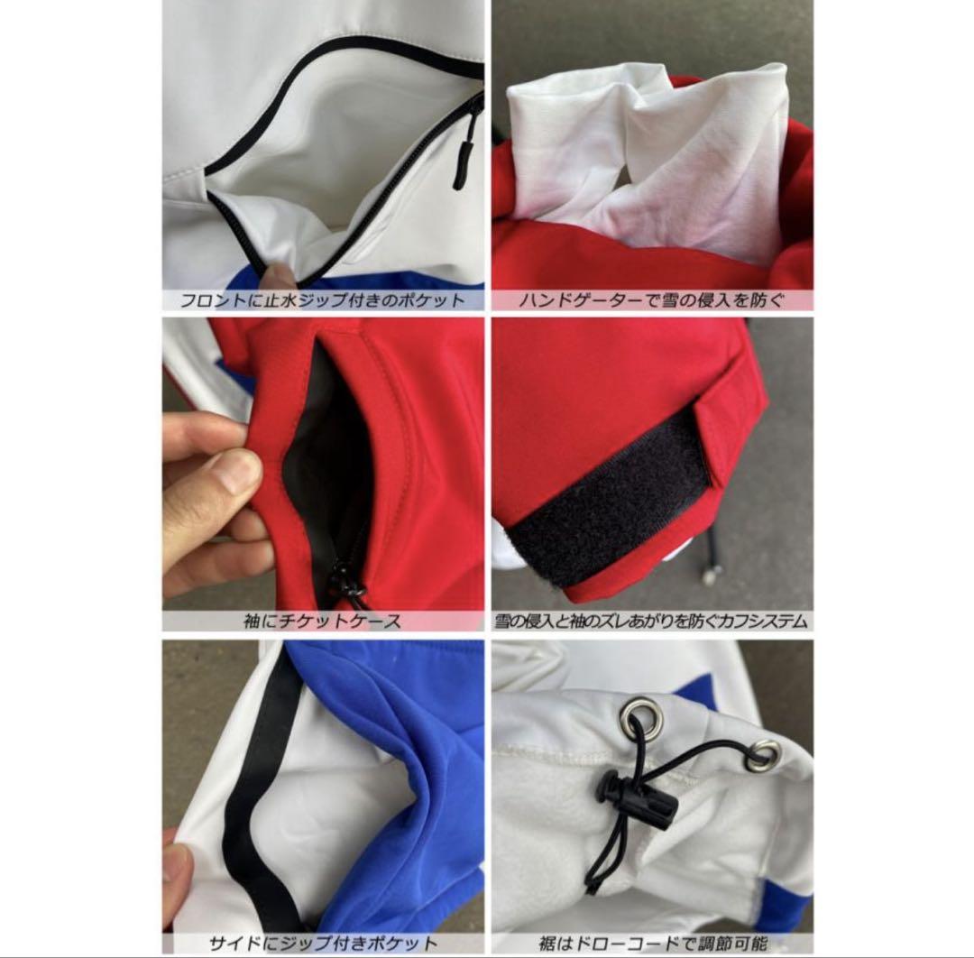 FYAE Belair Jacket ホワイト　上下セット FYAE Belair Jacket ホワイト 上下セット ウィンタースポーツ