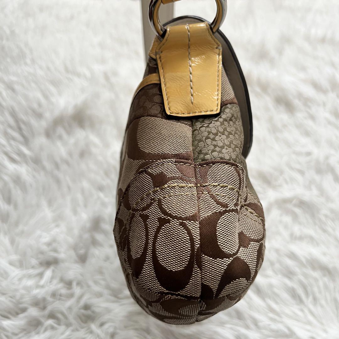 希少品】COACH ソーホー シグネチャー ワンハンドル ショルダー