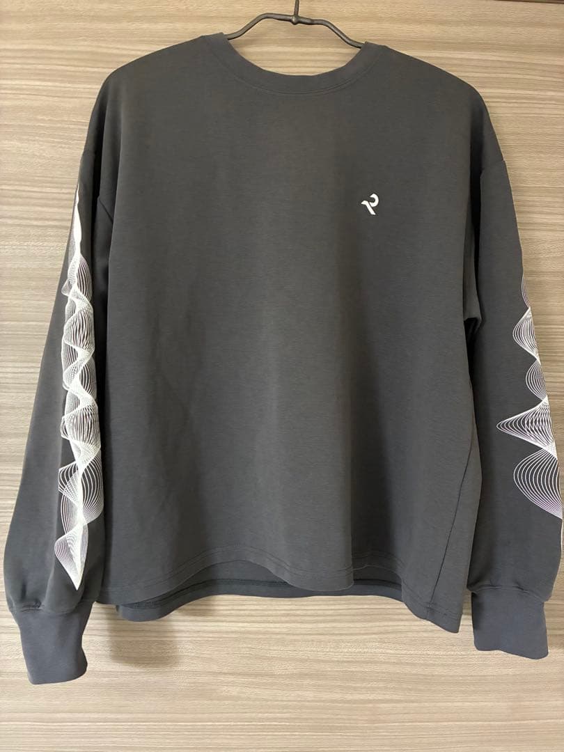RETØUCH レタッチ L S Tee WAVE - gray サイズS
