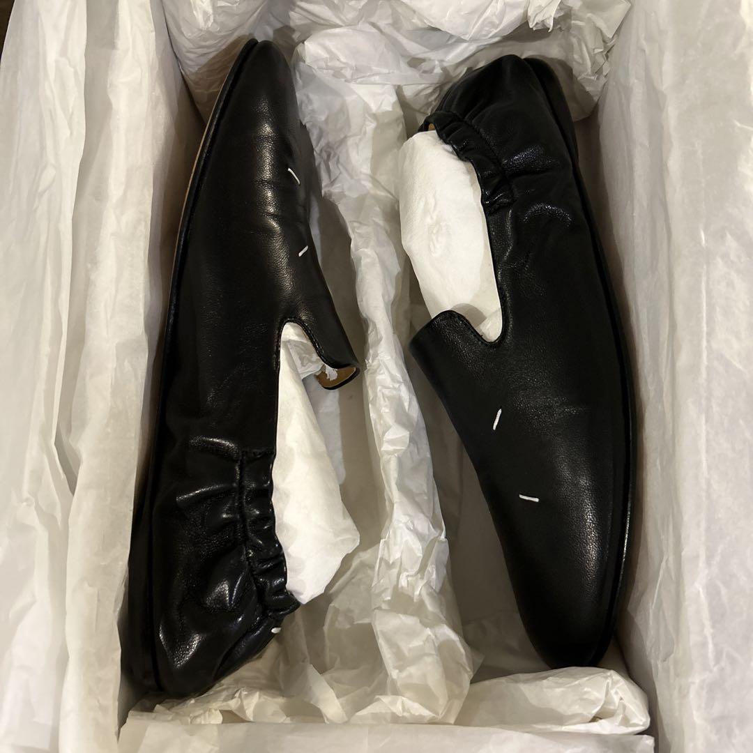 新品未使用品　Maison Margiela KIKIレザースリッポン