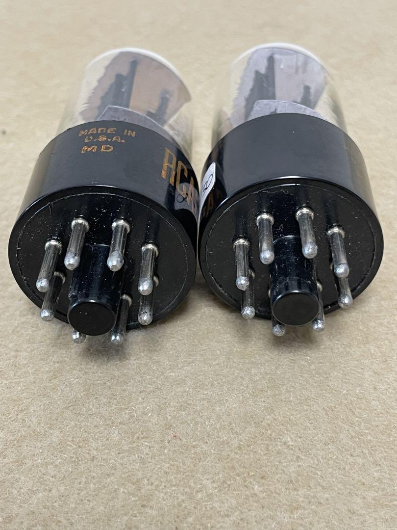 真空管6SN7 RCA 2本ペア7日保証
