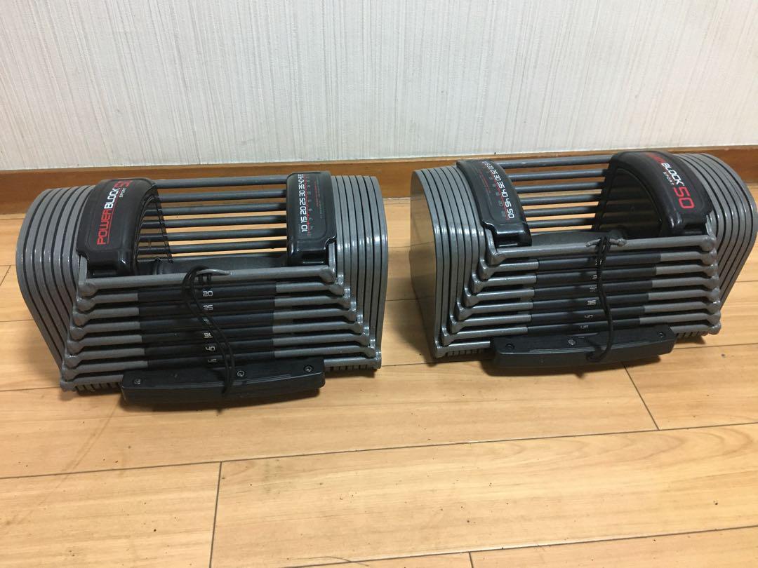 ② POWER BLOCK SP50パワーブロック ダンベル　23kg × 1個