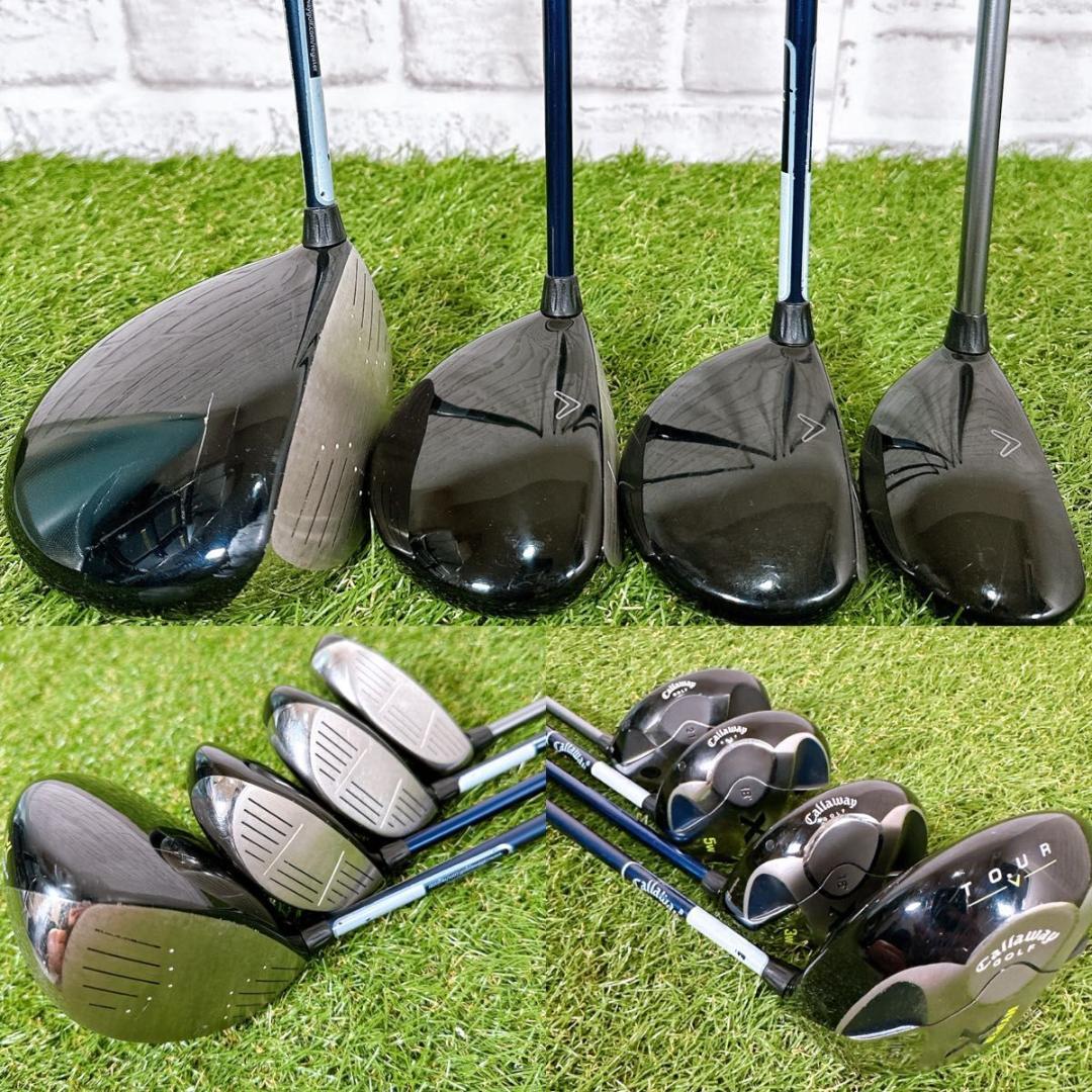 Callaway Golf - Callaway キャロウェイ ハイパーX メンズゴルフセット 初心者 入門　右 Callaway キャロウェイ ハイパーX メンズゴルフセット 初心者