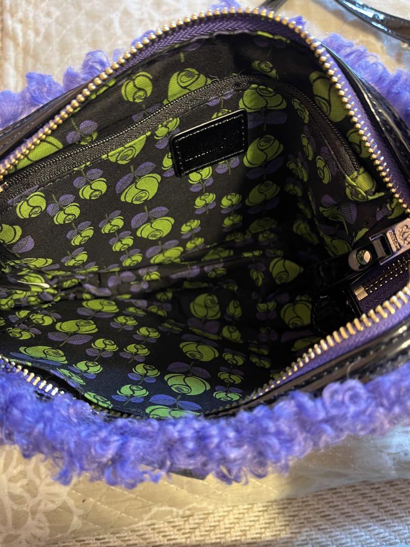 ANNA SUI ショルダーバック 猫 紫