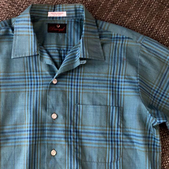 新しい季節 QUIKSILVER ハーフボタン ボーダー シャツ 半袖 プル