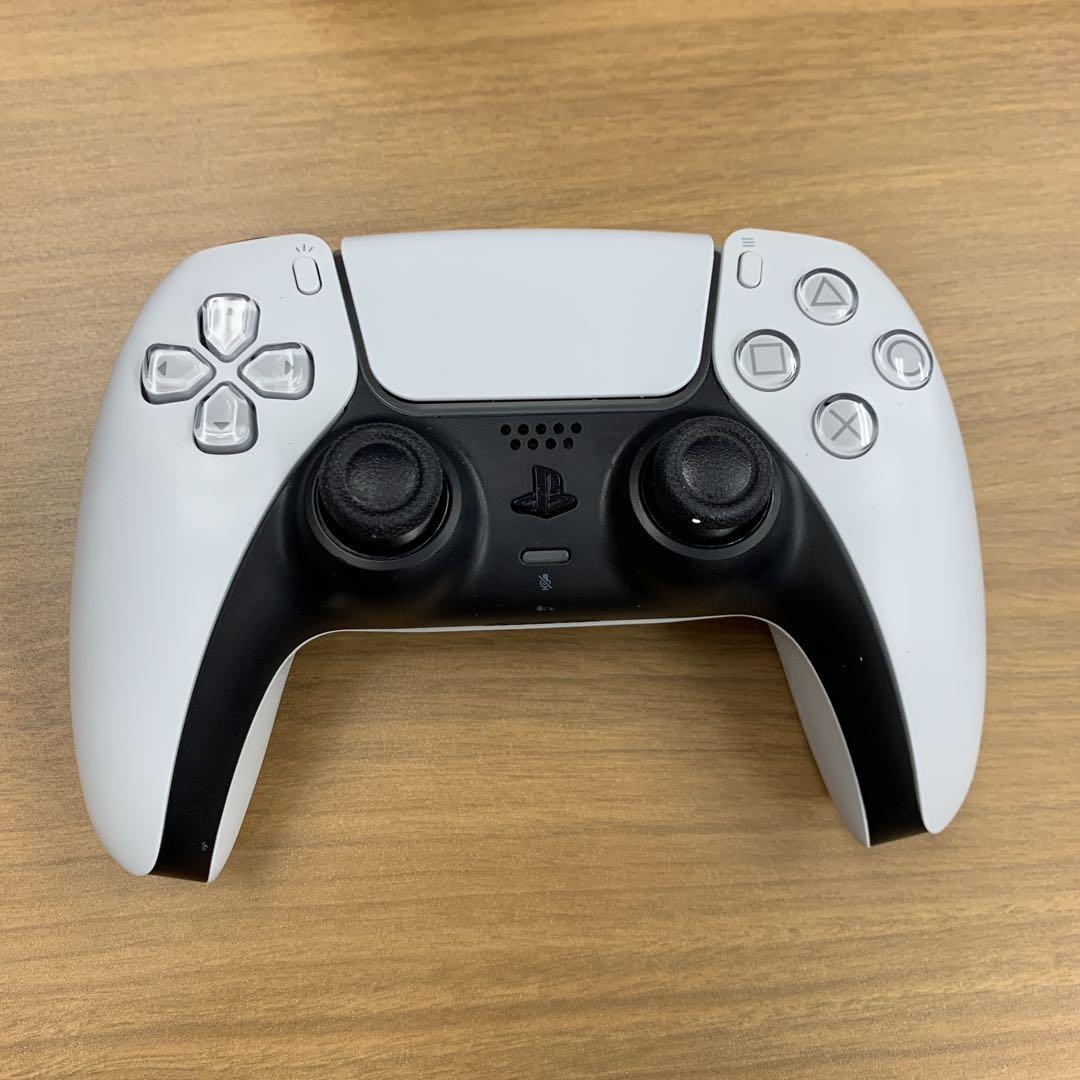 美品 PS5 純正 コントローラー ホワイト - メルカリ