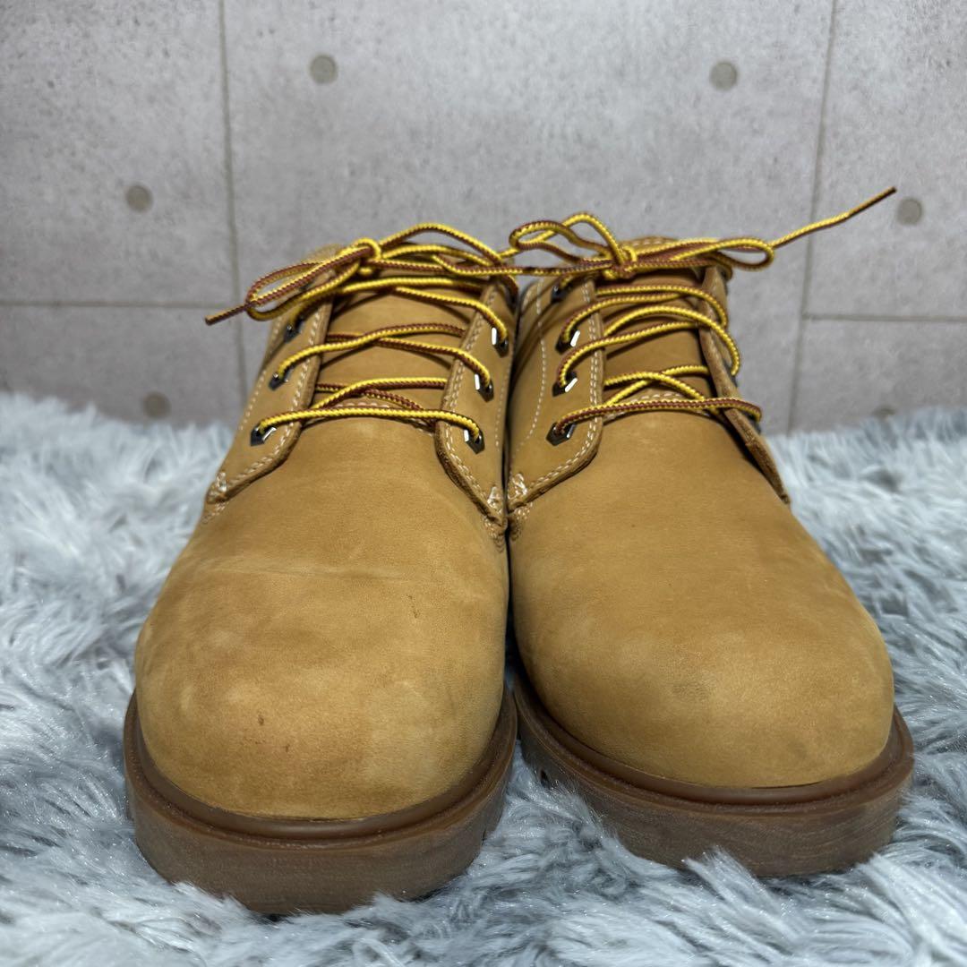 [極美品]Timberland ワークブーツ スエード レースアップ チェック柄 ショートブーツ 防水 アーバーロード レースアップブーツ ARBOR