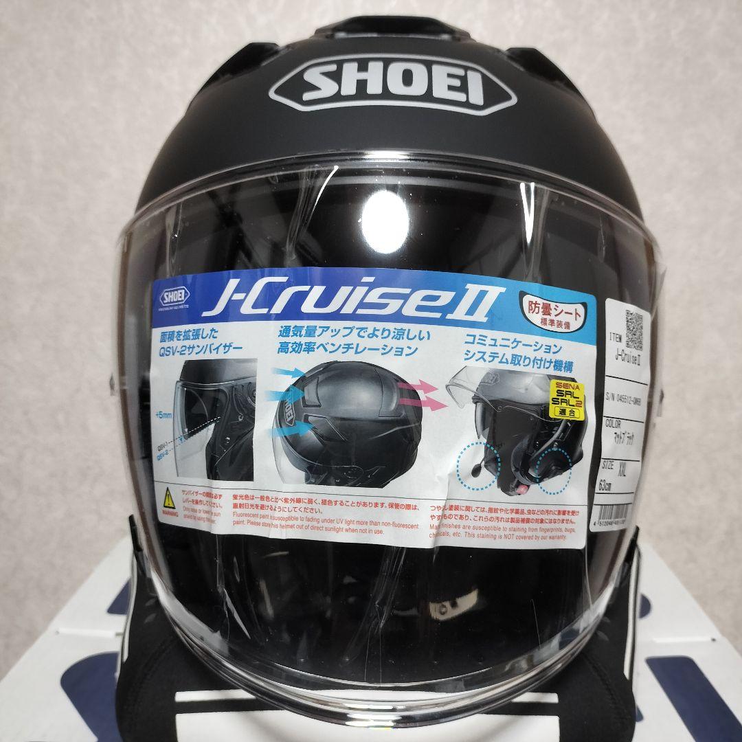 SHOEI J-Cruise（マットブラック／Lサイズ）中古品 2025年最新】shoei j-cruise lの人気アイテム - メルカリ