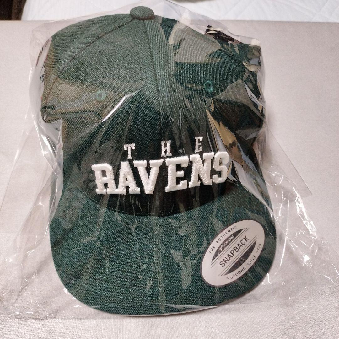 kj着the Ravens Snapback CAP ダークグリーン 新品未開封