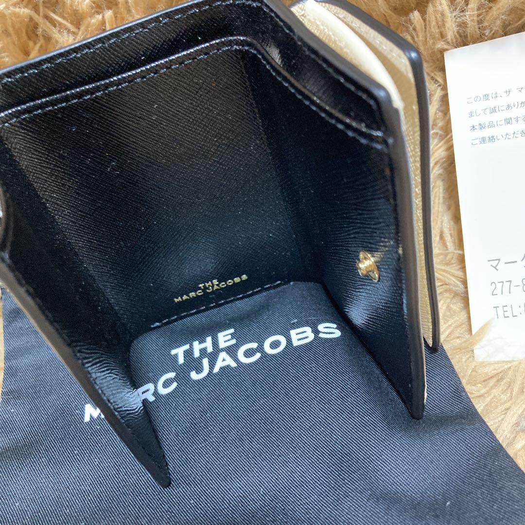 2022お買い得 マークジェイコブス スナップショット 保存袋ショップカード Nkrjc-m10748256325 ミニ財布 3つ折財布 人気HOT