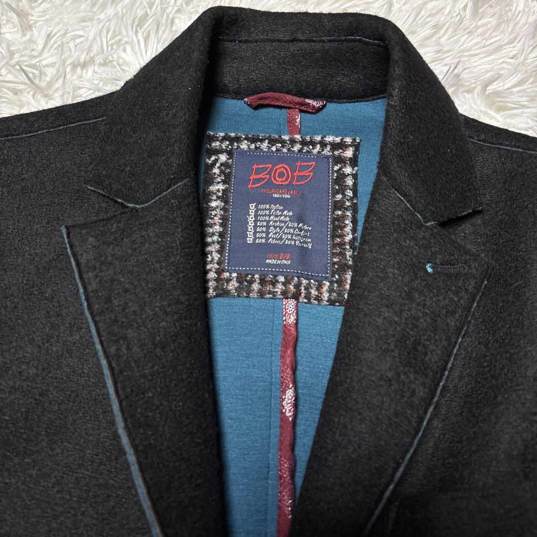 初売りセール ボブ BOB ハンドメイド テーラードジャケット ウール混 ジャケット・アウター