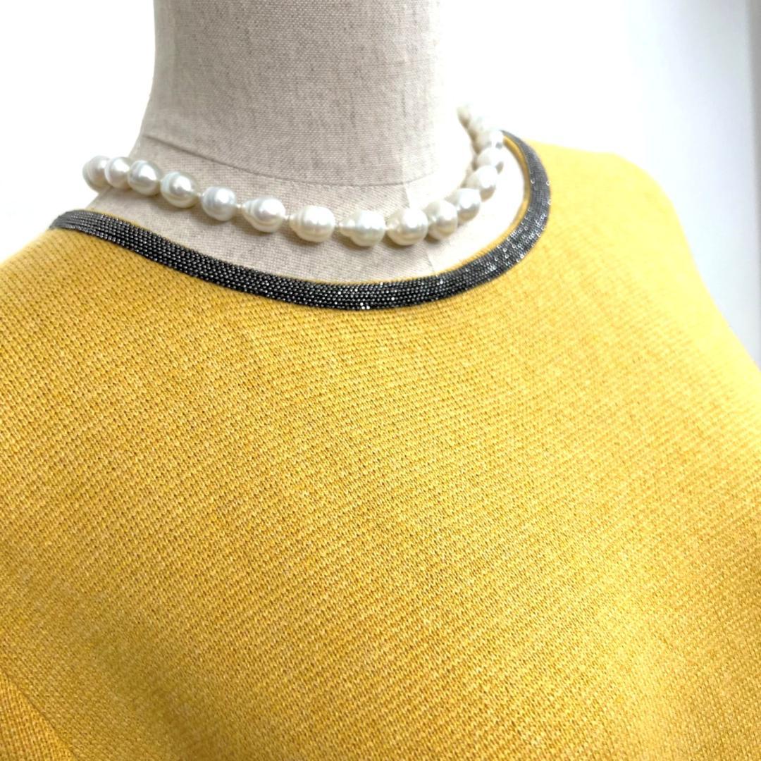 ★FABIANA FILIPPI★美品★カシミヤ★モニーレ★ロングワンピース