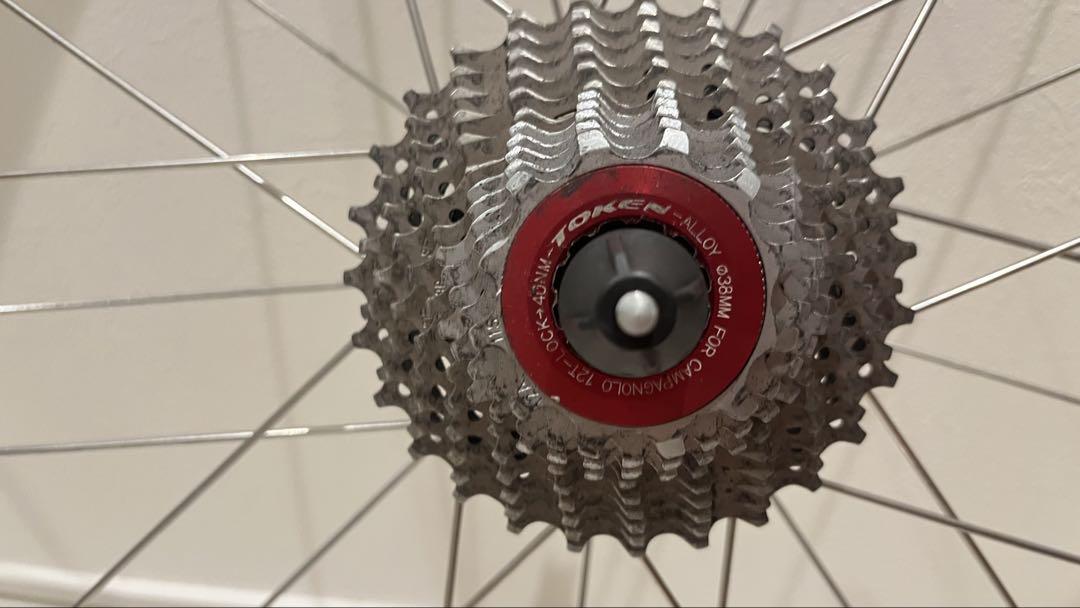 Campagnolo Khamsin シルバー クリンチャーホイール - メルカリ