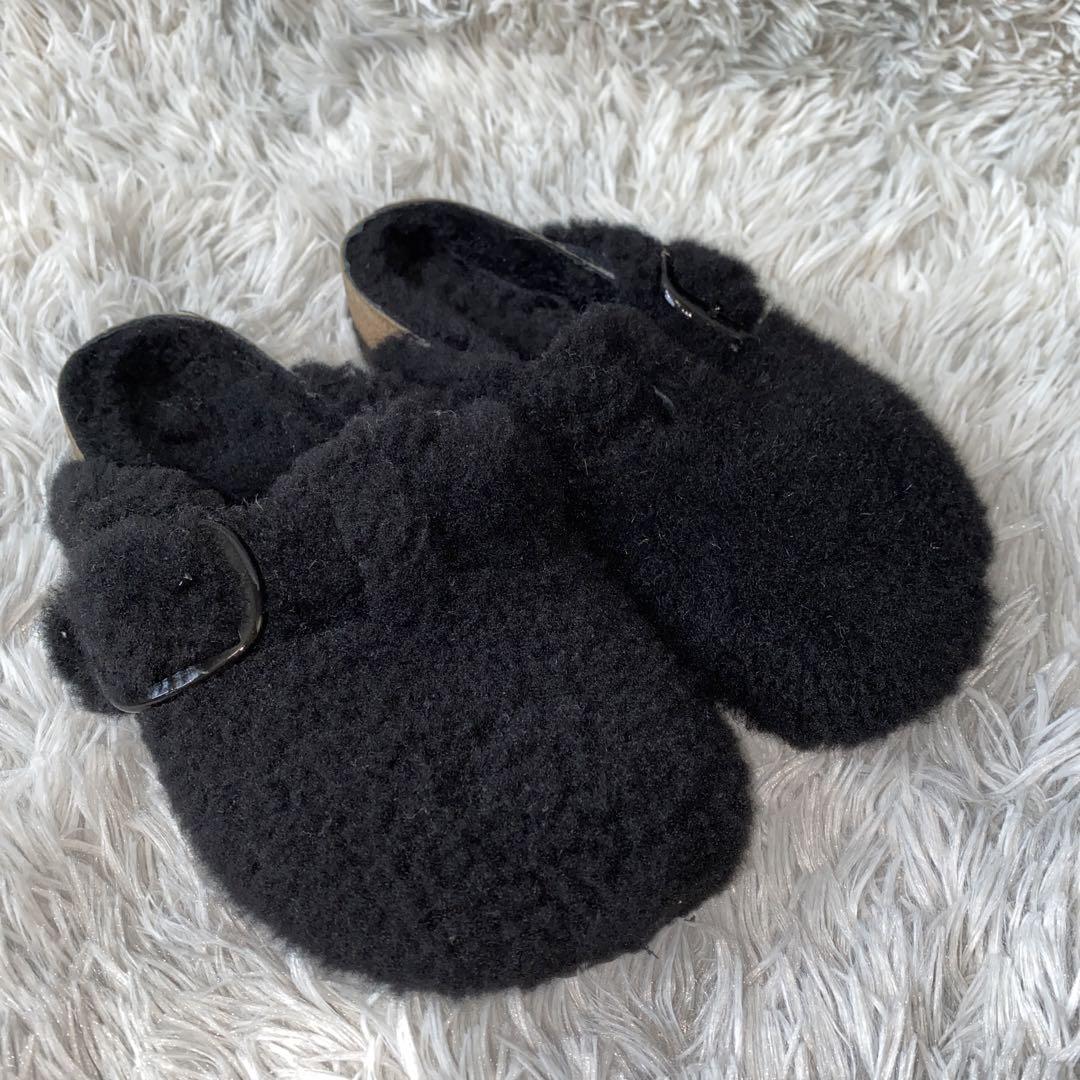 【美品】BIRKENSTOCK BOSTON BIG BUCKLE  ボア 23