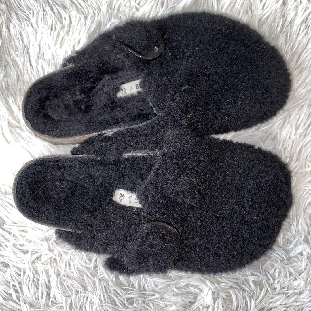 【美品】BIRKENSTOCK BOSTON BIG BUCKLE  ボア 23