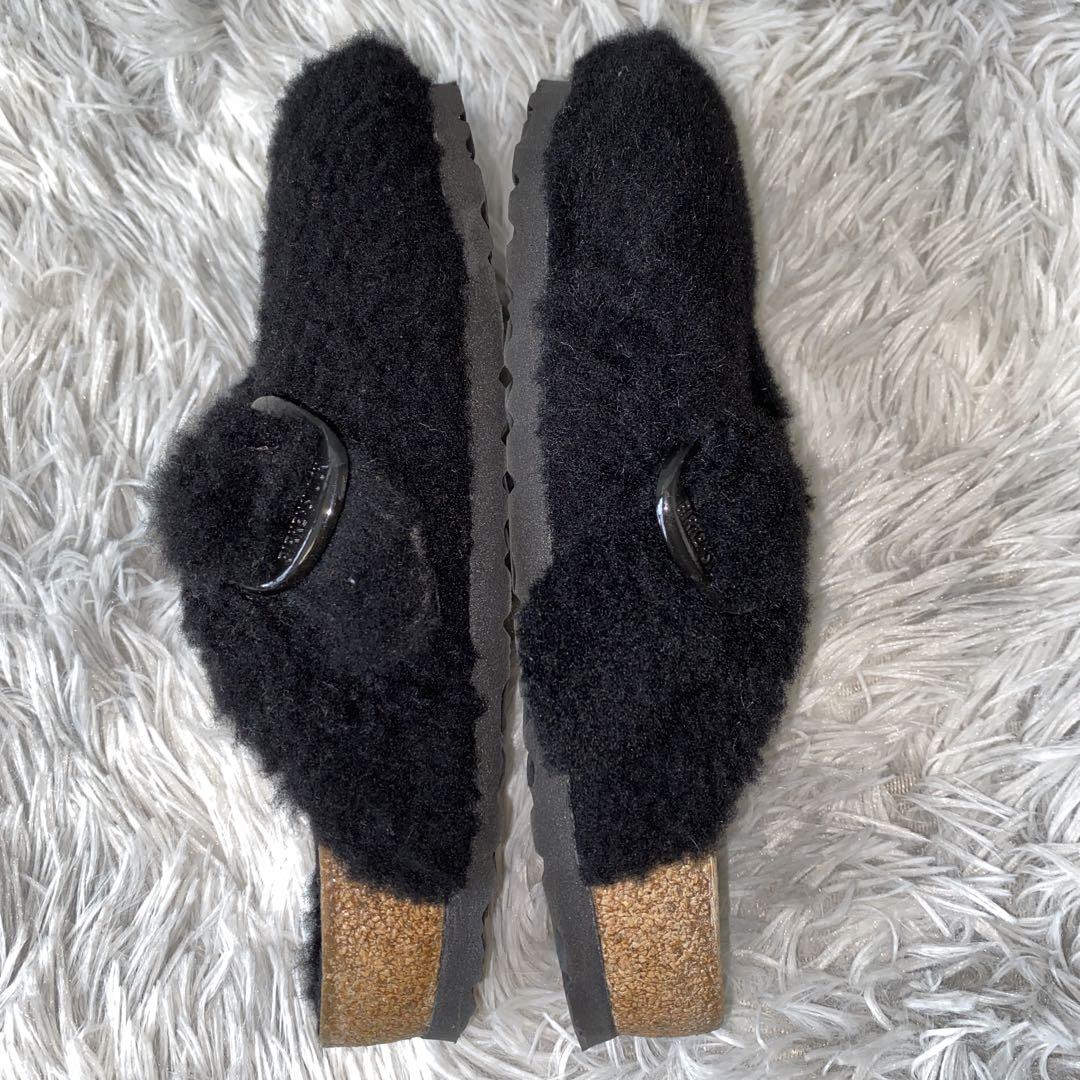 【美品】BIRKENSTOCK BOSTON BIG BUCKLE  ボア 23