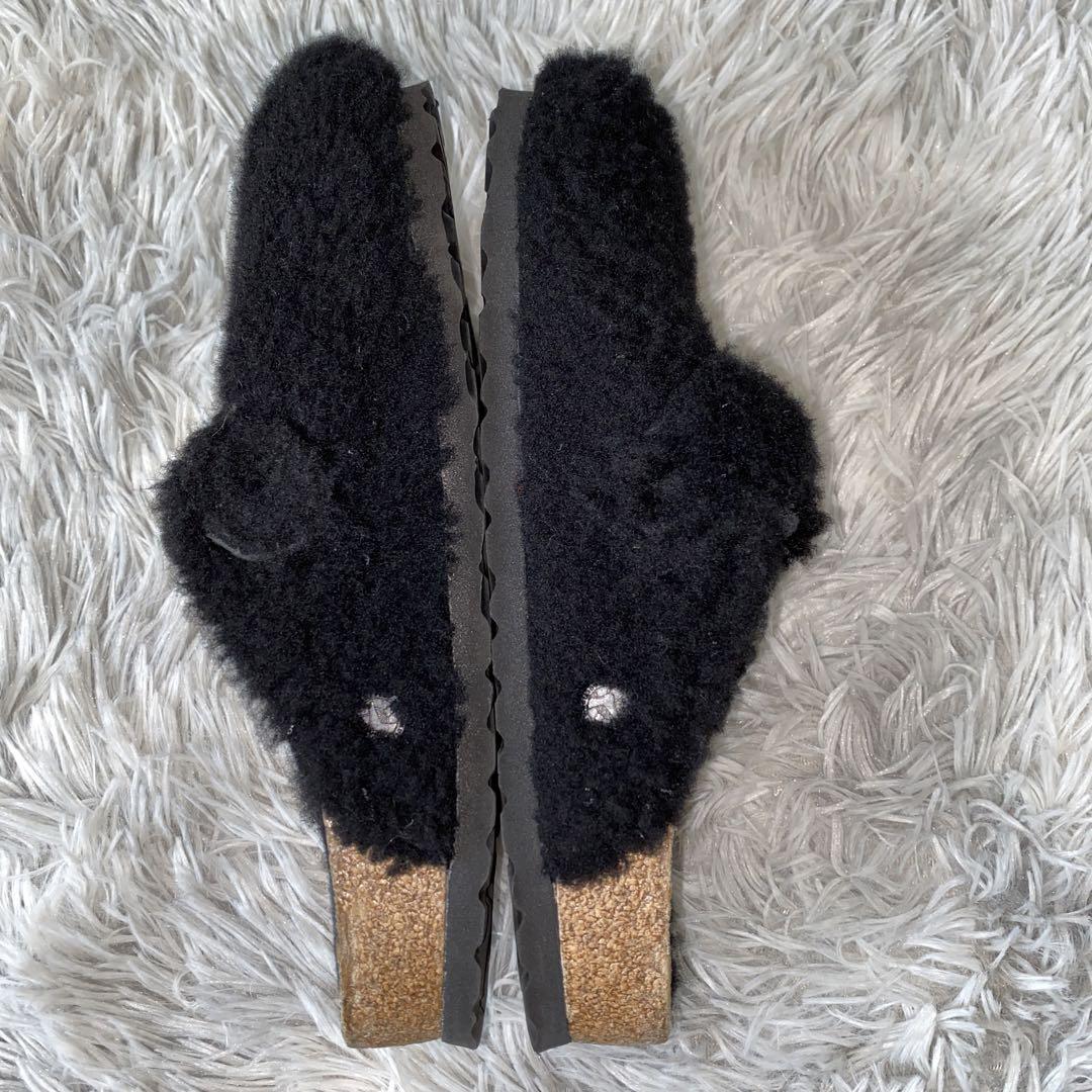 【美品】BIRKENSTOCK BOSTON BIG BUCKLE  ボア 23