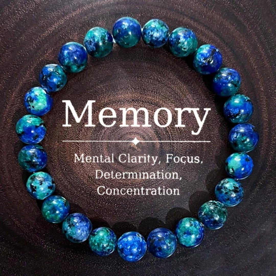 Blue Zircon Bracelet, Natural Blue Zircon Ovals Silver