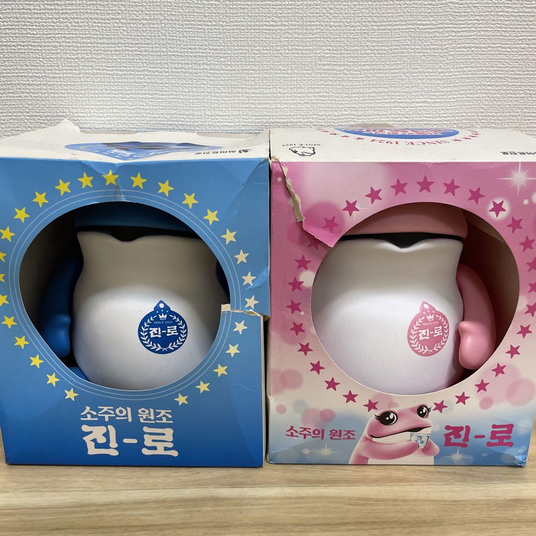 日本未入荷 非売品 JINROトゥッコビ カエル フィギュア2体セット