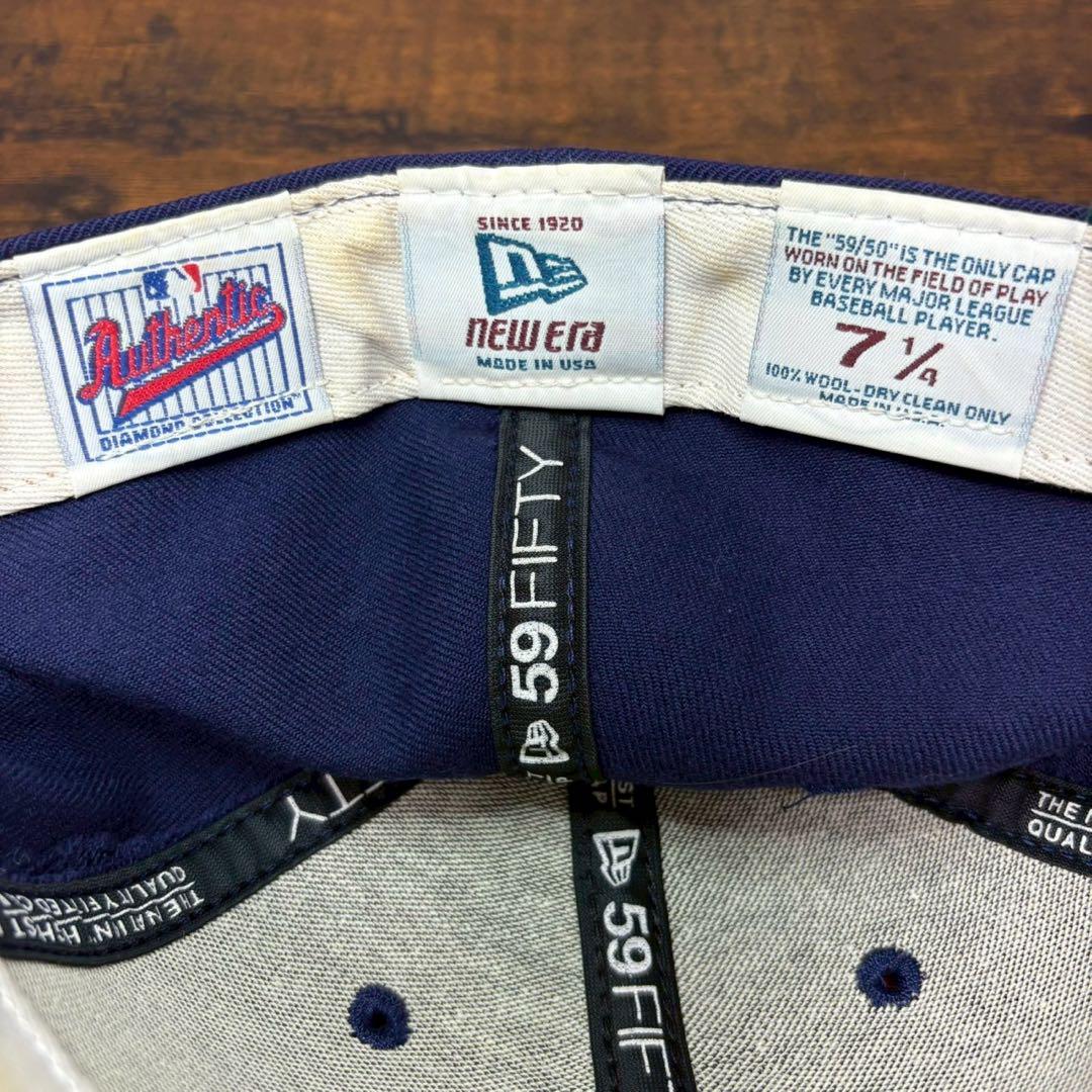 K77 ニューエラ 59fifty ブルワーズ usa製 ヴィンテージ 1300