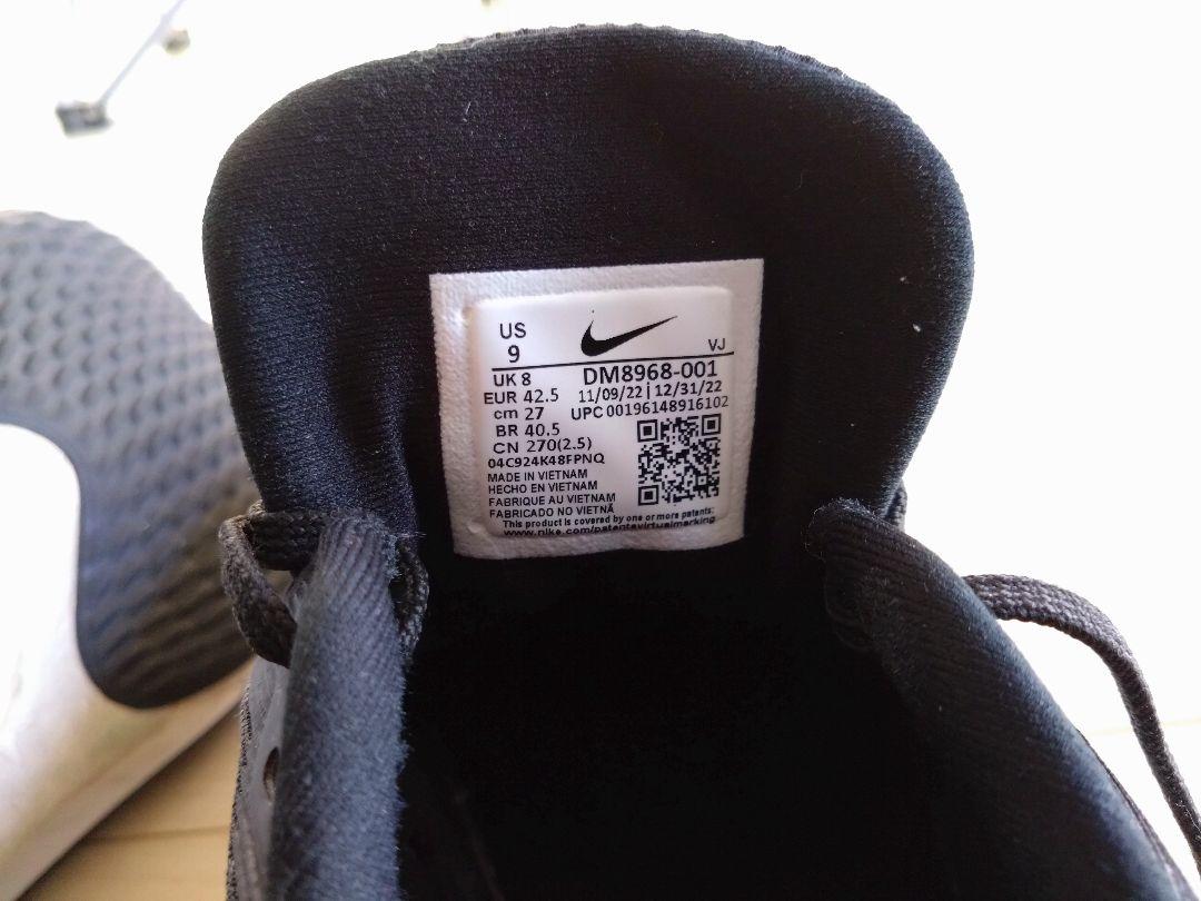 NIKE ZOOM FLY 5 ブラック ホワイト 27.0　ズームフライ5