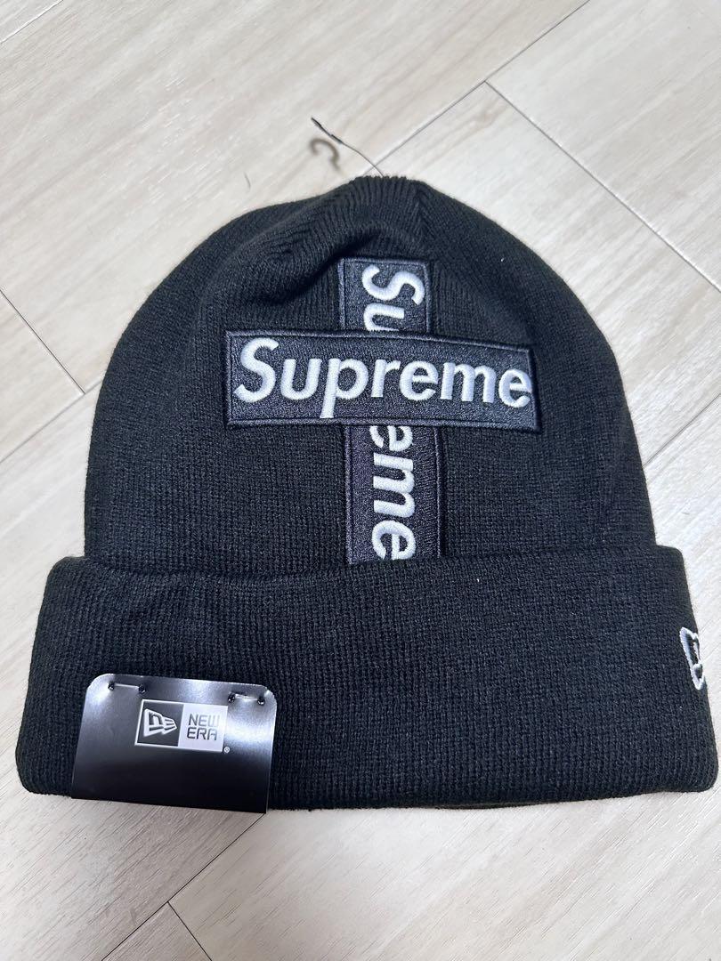 supreme newEra ビーニー ニット帽 20AW